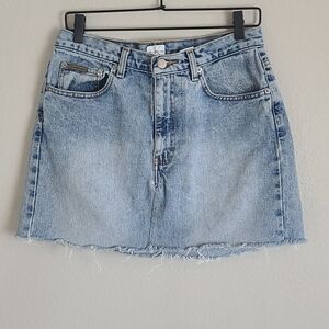 Y2K Calvin Klein Vintage Label Jean Skirt
